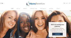 Desktop Screenshot of odysseydental.com